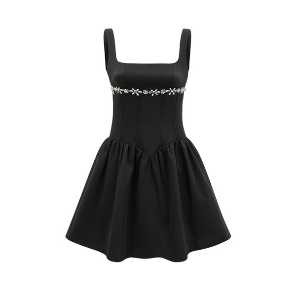 Delia embellished flared dress (US Only)