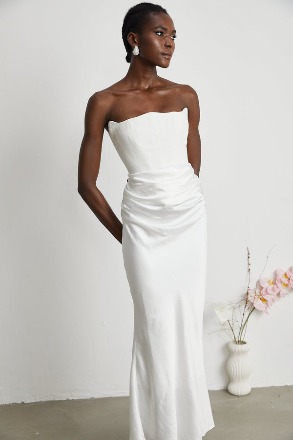 Aurore Off-Shoulder Maxi Dress