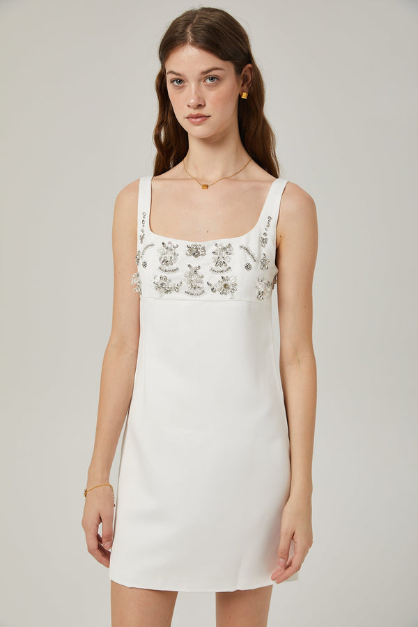 Ardelle Embellished Mini Dress