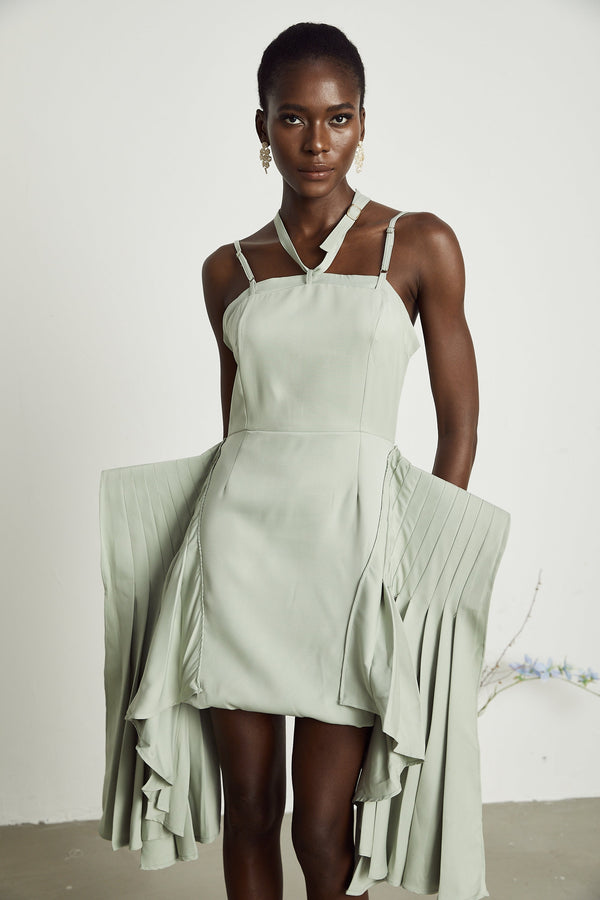 Michel layered-hemline mini dress (US Only)