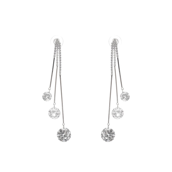 Solada crystal drop earrings