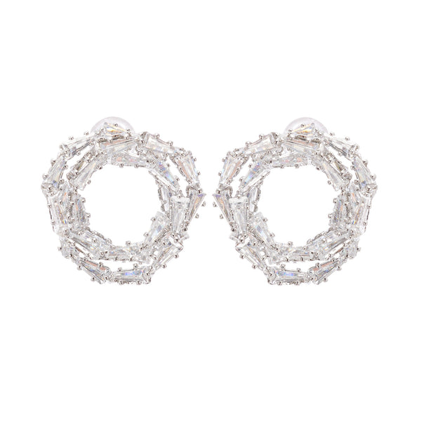 Amélie crystal-embellished earrings