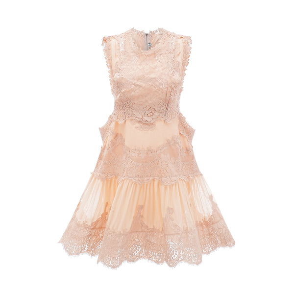 Dionne lace patch mini dress (US Only)