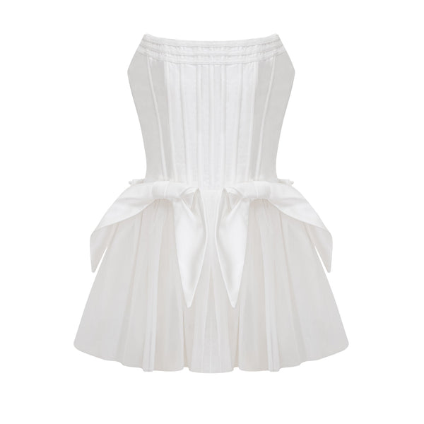 Joséphine corset tulle mini dress (US Only)