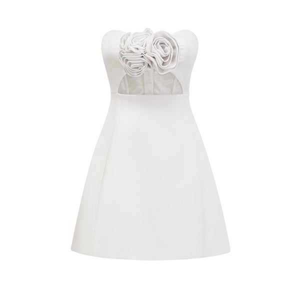 Jaina cut-out floral dress