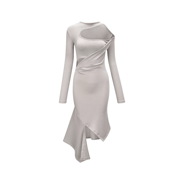 Mystique asymmetrical cut-out mini dress (US Only)